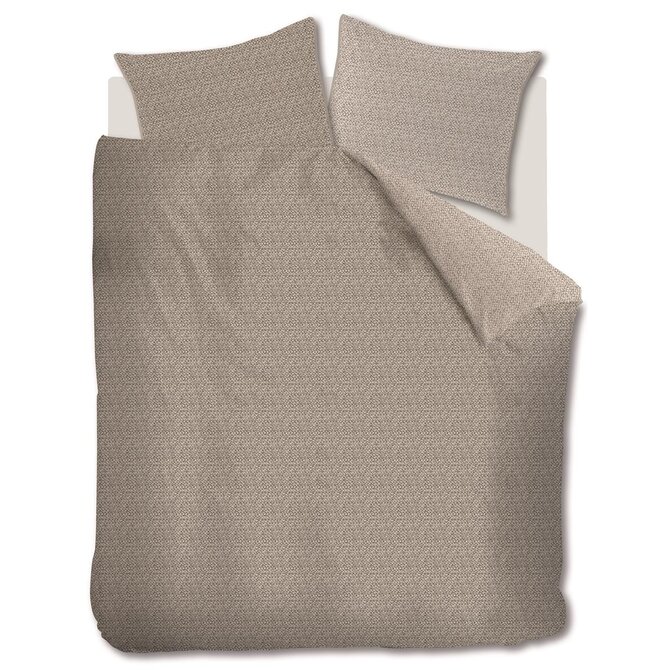 Riviera Maison Dekbedovertrek Braided  Taupe 240x200/220 cm