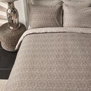 Rivièra Maison Riviera Maison Dekbedovertrek Braided  Taupe 260x200/220 cm