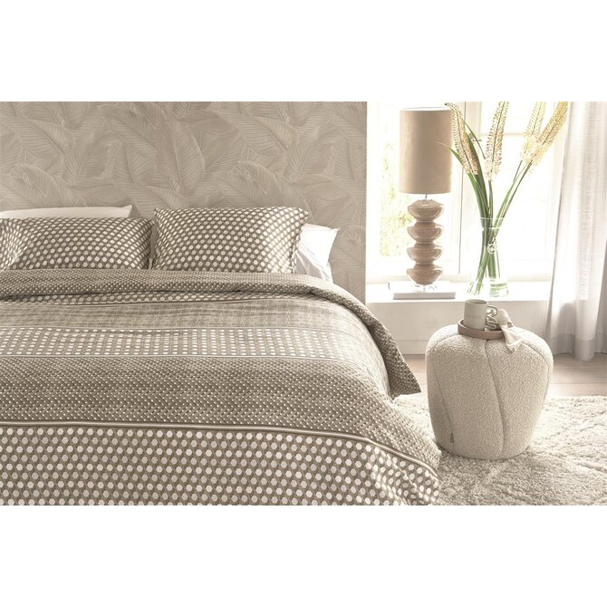 Riviera Maison Housse de couette Rattana Natural 200x200/220 cm