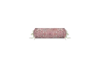 Pip Studio El Bordado Coussin à rouleaux rose 22x70 cm