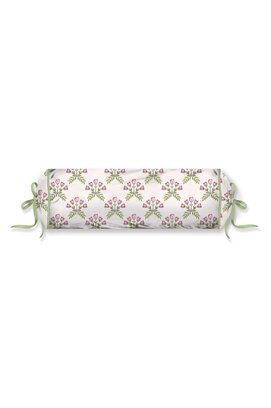 Pip Studio Hiedra Coussin à rouleaux blanc cassé 22x70 cm