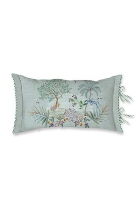 Pip Studio Zubieta Coussin Bleu 35x60 cm