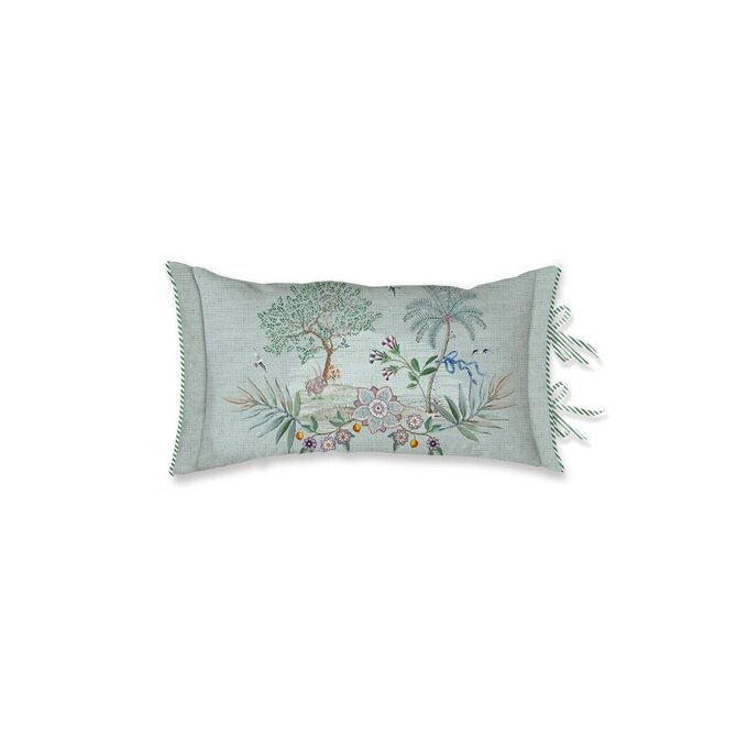 Pip Studio Zubieta Cushion Blue 35x60 cm