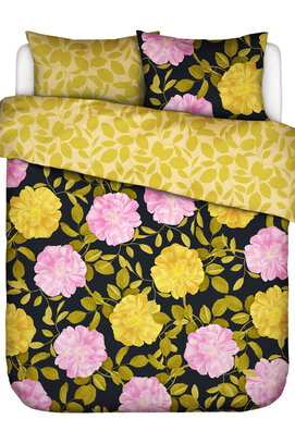 Covers & Co Bloom with a view Dekbedovertrek Black 200x200/220