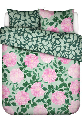 Covers & Co Bloom with a view Dekbedovertrek Misty green 200x200/220