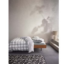 Essenza Chess Dekbedovertrek Dusty green 200x200/220