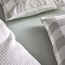 Essenza Essenza Chess Duvet Cover Dusty green 260x200/220