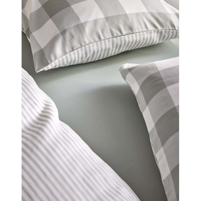 Essenza Chess Duvet Cover Dusty green 260x200/220