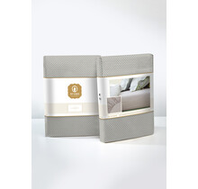 Pip Studio Hoeslaken Mi Vida Blue 90x200 cm Hoekhoogte 25 cm