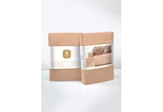 Pip Studio Hoeslaken Mi Vida Light Pink 90x200 cm Hoekhoogte 25 cm