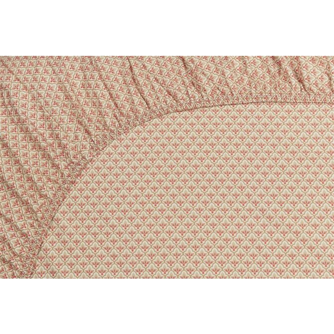 Pip Studio Drap-housse Mi Vida Light Pink 100x200 cm Hauteur des coins 25 cm
