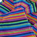 Cawö Cawo Dames Badjas met capuchon 1454 14 multicolor Maat 40