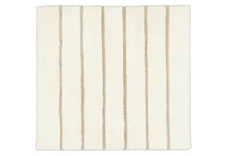 CAWÖ Home Keerbare  Badmat Balance Gestreept 1008 33 natur 60x60
