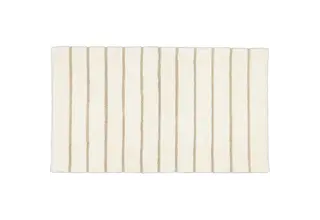 CAWÖ Home Keerbare  Badmat Balance Gestreept 1008 33 natur 70x120