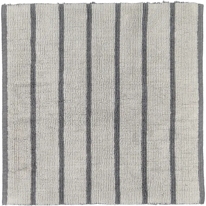 CAWÖ Home Keerbare  Badmat Balance Gestreept 1008 73 anthrazit 60x60 CAWÖ Home Keerbare  Badmat Balance Gestreept 1008 73 anthrazit 60x60