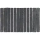 Cawö CAWÖ Home Keerbare  Badmat Balance Gestreept 1008 73 anthrazit 60x100