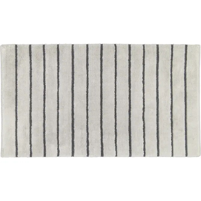 CAWÖ Home Keerbare  Badmat Balance Gestreept 1008 77 platin 60x100 CAWÖ Home Keerbare  Badmat Balance Gestreept 1008 77 platin 60x100