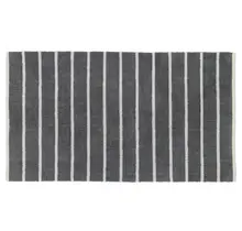 CAWÖ Home Tapis de bain réversible Balance Rayé 1008 77 platine 70x120