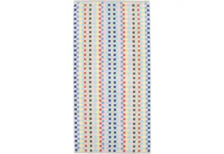 Cawo Campina Karo Douchelaken 70x140 multicolor