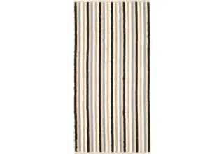 Cawo Shades Streifen Gastendoekje 30x50 sand
