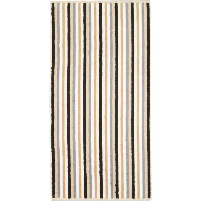 Cawo Shades Rayures Serviette d'invité 30x50 sable Cawo Shades Rayures Serviette d'invité 30x50 sable
