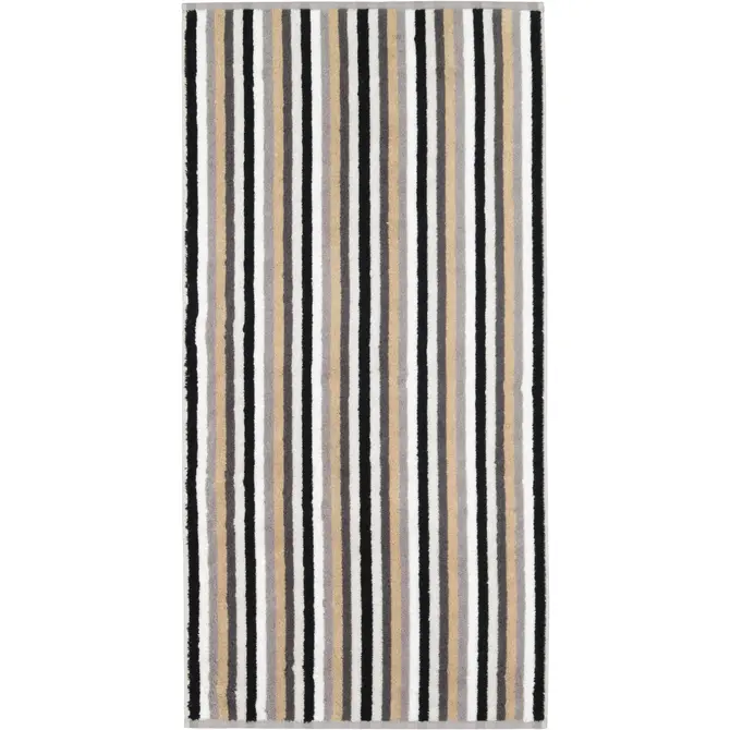 Cawo Shades Streifen Washandje 16x22 stein