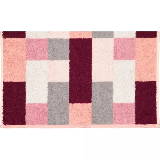 Cawo Shades Karo Douchelaken 70x140 beere Cawo Shades Karo Douchelaken 70x140 beere