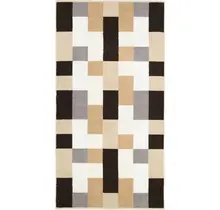 Cawo Shades Karo Drap de Douche 70x140 sable