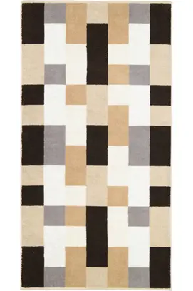 Cawo Shades Karo Douchelaken 70x140 sand