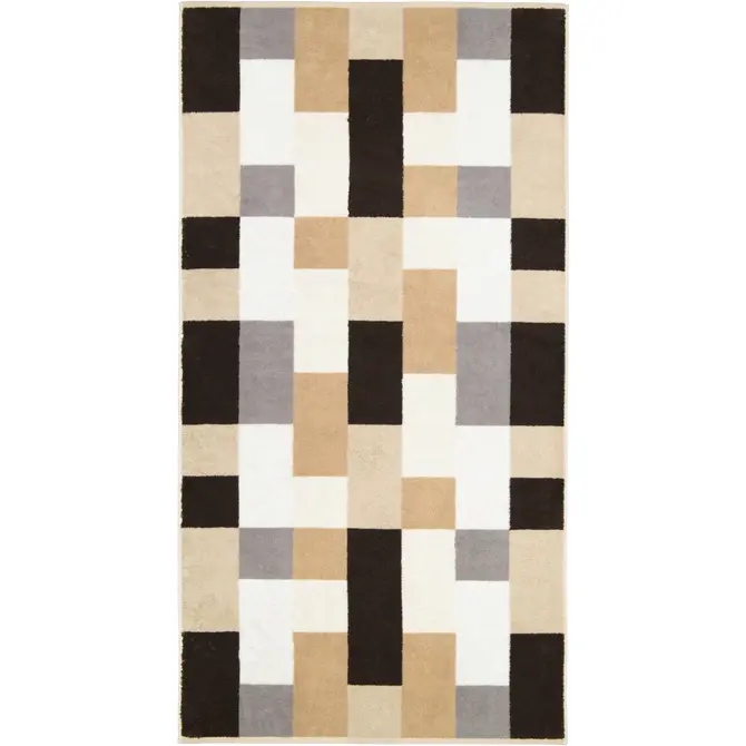 Cawo Shades Karo Drap de Douche 70x140 sable Cawo Shades Karo Drap de Douche 70x140 sable