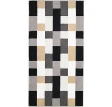 Cawo Shades Karo Serviette de Douche 70x140 pierre