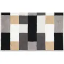 Cawö Cawo Shades Karo Serviette de Douche 70x140 pierre