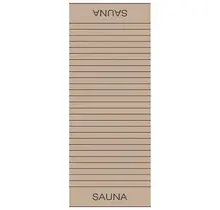 Cawo Balance Sauna Serviette de sauna 80x200 sable