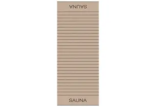 Cawo Balance Sauna Serviette de sauna 80x200 sable