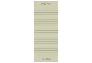 Cawo Balance Sauna Serviette de sauna 80x200 wasabi