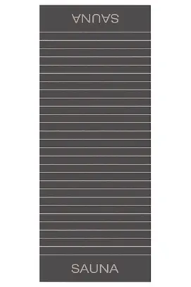 Cawo Balance Sauna Serviette de sauna 80x200 anthracite