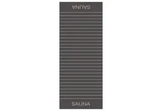 Cawo Balance Sauna  Saunalaken 80x200 anthrazit