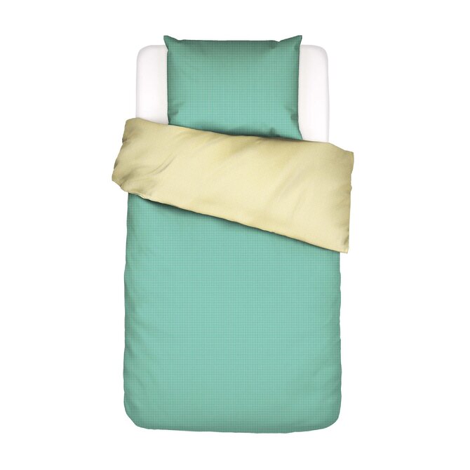 Covers & Co Pied de cool Dekbedovertrek Simply green 200x200/220 Covers & Co Pied de cool Dekbedovertrek Simply green 200x200/220