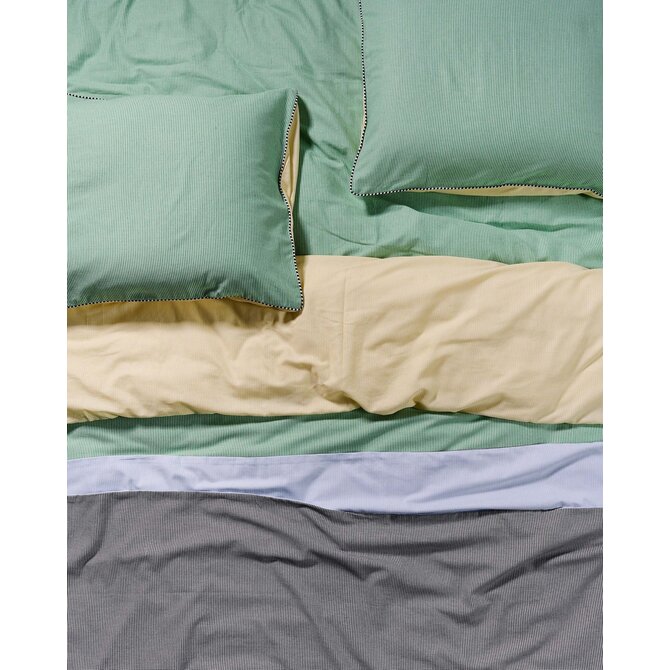 Covers & Co Pied de cool Dekbedovertrek Simply green 240x200/220 Covers & Co Pied de cool Dekbedovertrek Simply green 240x200/220