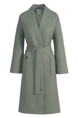 Peignoir Vandyck Biarritz New smokegreen Large