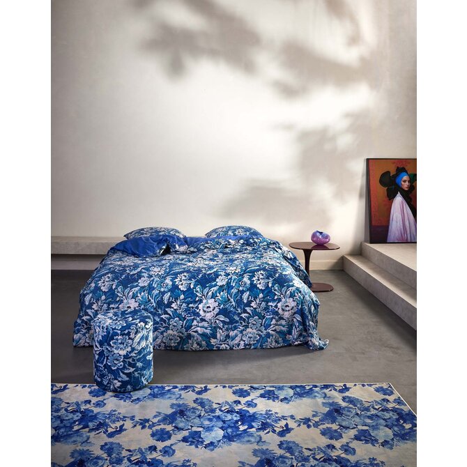 Essenza Yfke Enveloppe de couette bleu cobalt 140x200/220