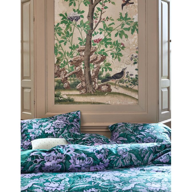 Essenza Yfke Enveloppe de couette Easy green 140x200/220 Essenza Yfke Enveloppe de couette Easy green 140x200/220