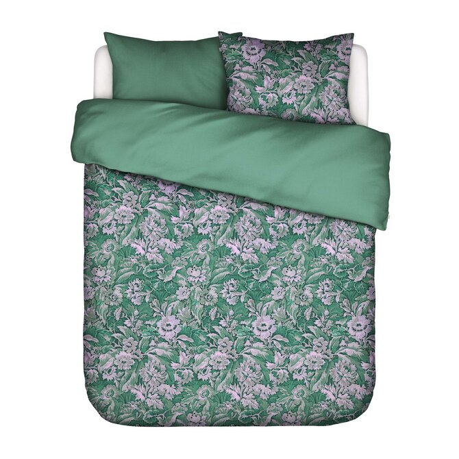 Essenza Yfke Dekbedovertrek Easy green 140x200/220 Essenza Yfke Dekbedovertrek Easy green 140x200/220