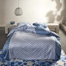 Essenza Essenza Tesse Enveloppe de couette Zen bleu 200x200/220