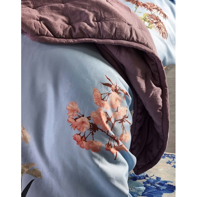 Essenza Annebella Dekbedovertrek Zen blue 240x200/220 Essenza Annebella Dekbedovertrek Zen blue 240x200/220