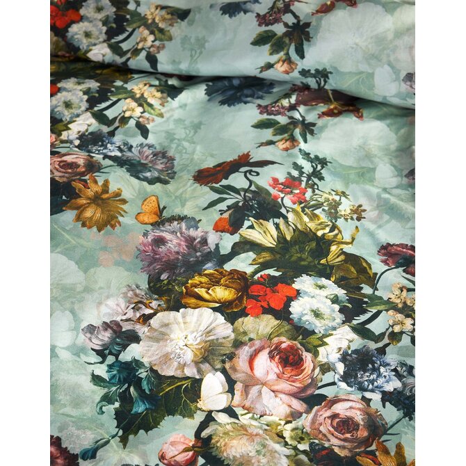Essenza Karli Enveloppe de couette Mineral green 140x200/220 Essenza Karli Enveloppe de couette Mineral green 140x200/220