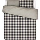 Essenza Essenza Chess Duvet Cover Anthracite 240x200/220