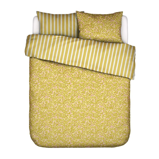 Covers & Co Petite berry Dekbedovertrek Lemon yellow 200x200/220