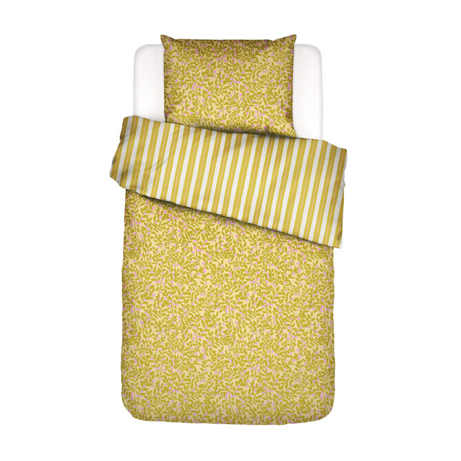 Covers & Co Petite berry Dekbedovertrek Lemon yellow 200x200/220