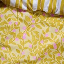 Essenza Covers & Co Petite berry Dekbedovertrek Lemon yellow 200x200/220